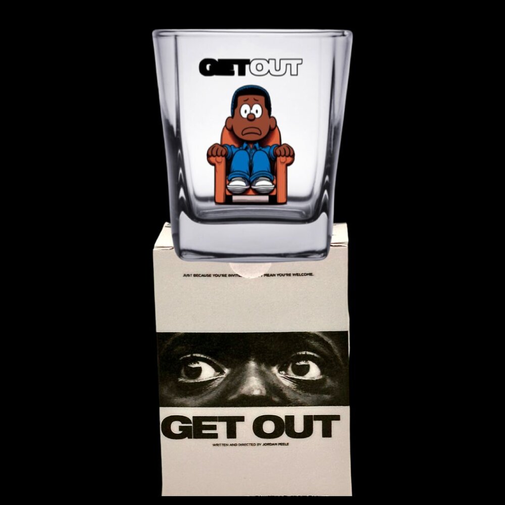 HORROR Movie/PEANUTS Character Mashup Shot Glasses/Gift Boxes, UNIQUE GIFT!